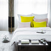 Housse de couette Céleste Milk - 100% percale de coton bio - Pigments