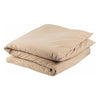 Housse de couette Céleste Muscade - 100% percale de coton bio - Pigments