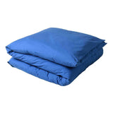 Housse de couette Céleste So blue - 100% percale de coton bio - Pigments