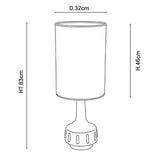 Lampe Jimmy Brun - Pigments