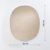 Miroir Oval Bronze - Pigments