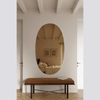Miroir Oval Bronze - Pigments