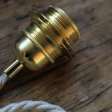 Monture électrique pour suspension Laiton / Noir - Pigments