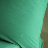 Taie d'oreiller Céleste Detox - 100% percale de coton bio