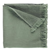 Serviette de toilette Luna Detox green en coton bio