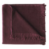 Serviette de toilette Luna Wine en coton bio