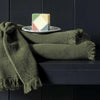 Serviette de toilette Luna Kale en coton bio