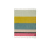 Plaid Mohair Rayures menthe, jaune & rose - Pigments