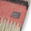 Plaid Mohair Rayures menthe, jaune & rose - Pigments
