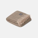 Plaid Mohair Taupe - Pigments
