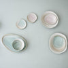 Plat Ovale L Wabi Vert - Pigments