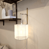 Porte luminaire martelé or S - Pigments