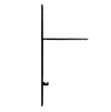 Porte luminaire métal noir S - Pigments