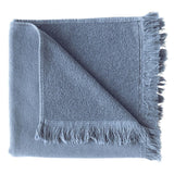 Serviette de toilette Luna Bluefiful en coton bio - Pigments