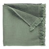 Serviette de toilette Luna Detox green en coton bio - Pigments