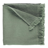 Serviette de toilette Luna Detox green en coton bio - Pigments