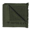 Serviette de toilette Luna Kale en coton bio - Pigments