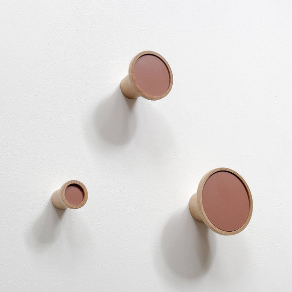 Set de 3 patères Terracotta - Pigments