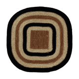 Set de table en raphia Noir - Pigments