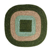 Set de table en raphia Vert - Pigments