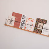 Super - Poses Onde – Rouge noir - Grand modèle - Pigments