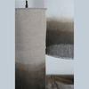 Suspension en lin blanc / Brun chataignier - Pigments