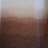 Suspension en lin blanc / Orange fumée - Pigments