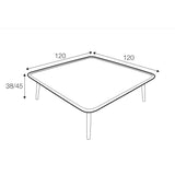 Table basse Love - Pigments