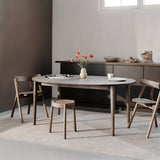 Table de repas ronde extensible - Pigments