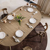 Table de repas ronde extensible - Pigments