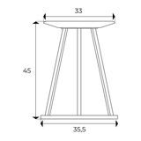 Tabouret Gustave - Pigments