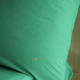 Taie d'oreiller Céleste Detox - 100% percale de coton bio - Pigments