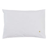 Taie d'oreiller Céleste Milk - 100% percale de coton bio - Pigments