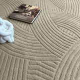 Tapis Canopée beige Uni - Pigments