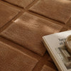 Tapis Damier Cannelle - Pigments
