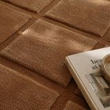 Tapis Damier Cannelle - Pigments