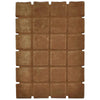 Tapis Damier Cannelle - Pigments
