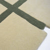 Tapis Damier Crème & Sauge - Pigments