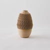 Vase en argile brune - Pigments