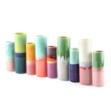Vase en porcelaine Coulé - Pigments