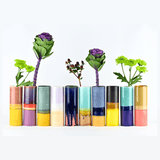 Vase en porcelaine Coulé - Pigments