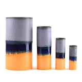 Vase en porcelaine Coulé - Pigments
