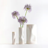 Vase en porcelaine Distorsion - Pigments