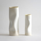 Vase en porcelaine Distorsion - Pigments