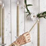 25 bougies fines artisanales - Pigments