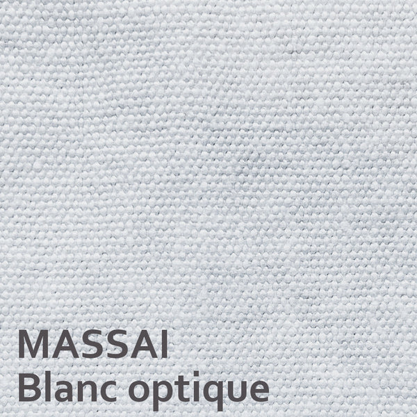 ACCOUDOIR ALBI - CANAPÉ MODULABLE Canapé Home Spirit MASSAÏ Blanc 100% lin premium- MASSAÏ 