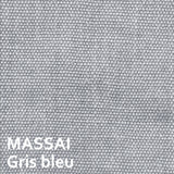 ACCOUDOIR ALBI - CANAPÉ MODULABLE Canapé Home Spirit MASSAÏ Gris bleu 100% lin premium- MASSAÏ 