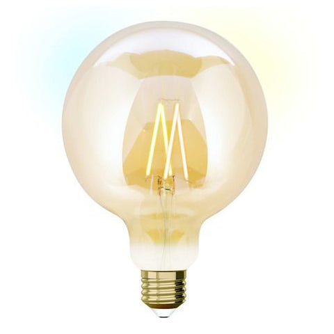 Ampoule Led Ronde Suspension Selenitis Ø 78 – Pigments