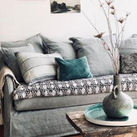 CANAPÉ CASSIS CONVERTIBLE QUOTIDIEN 156 cm HOME SPIRIT - Pigments