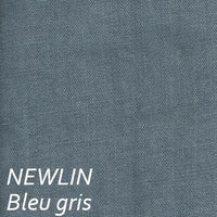 CANAPÉ CONVERTIBLE BIDART 3 PLACES HOME SPIRIT Convertible Home Spirit New lin Bleu gris Droit 